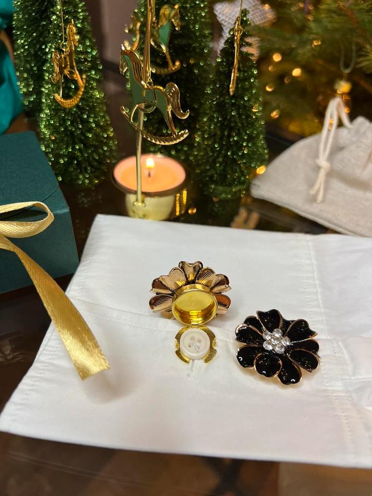 Decorative shirt button clips, Verzamelen, Speldjes, Pins en Buttons, Nieuw, Button, Dier of Natuur, Verzenden