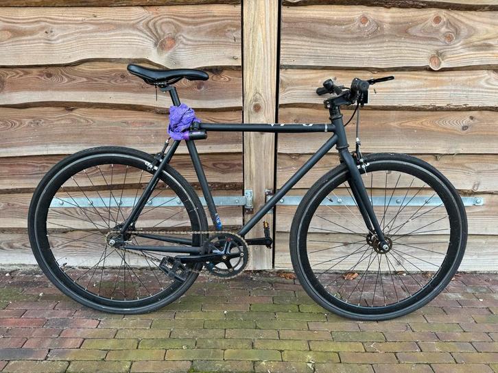 Cheetah Fixed Gear Fiets - Zwart, Fietsen en Brommers, Overige Fietsen en Brommers, Gebruikt, Ophalen of Verzenden