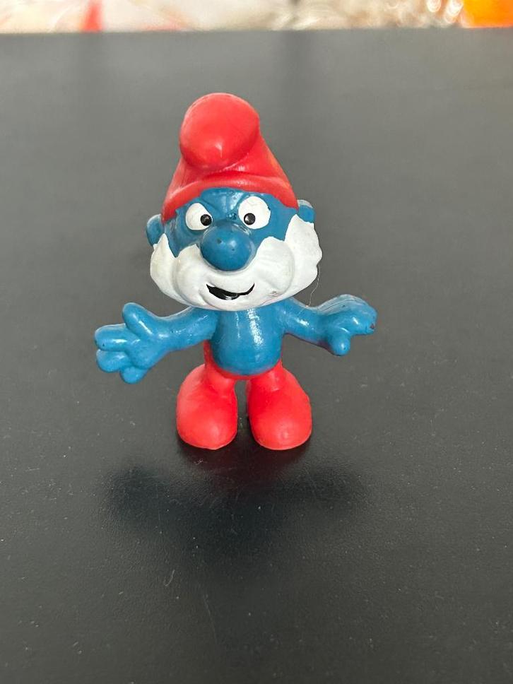 Schleich 20001 Grote Smurf 1989, 6x te koop, Verzamelen, Smurfen, Gebruikt, Poppetje, Figuurtje of Knuffel, Grote Smurf, Ophalen of Verzenden