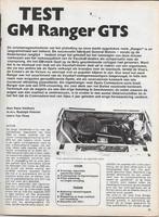 Roadtest GM RANGER GTS, Autovisie 1971., Hans Veldhuis, Nieuw, Ophalen of Verzenden, Overige merken