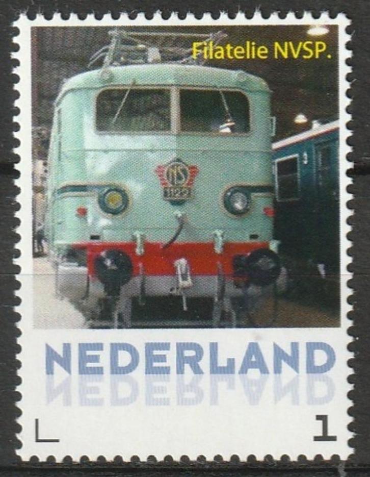 Persoonlijke postzegel treinen NVSP NS 1122 postfris, Postzegels en Munten, Postzegels | Nederland, Postfris, Na 1940, Verzenden