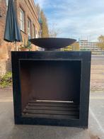 Vuurkorf Schaal met Houtopslag, Ophalen, Gebruikt, Vuurkorf