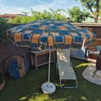 Vintage parasol, Tuin en Terras, Parasols, Ophalen of Verzenden, Zo goed als nieuw, 1 tot 2 meter, Stokparasol