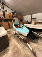 Polyester zeil/motor bootje (te reserveren voor 26 oktober), Watersport en Boten, Ophalen, Zo goed als nieuw, Overige typen, Zeilboot of Motorboot