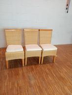 3 Rotan stoelen nog als nieuw, Ophalen, Klassiek, Riet of Rotan, Zo goed als nieuw
