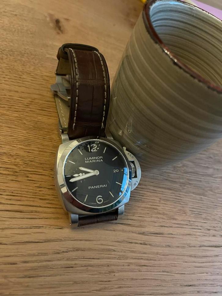 Panerai Luminor Marina 3 Days - P9000 Caliber, Sieraden, Tassen en Uiterlijk, Horloges | Heren, Gebruikt, Polshorloge, Overige merken