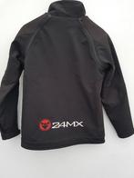 24 MX motorjas   kleur zwart maat L.(kindermaat), Motoren, Kleding | Motorkleding, Jas | textiel, Kinderen, 24MX, Ophalen of Verzenden