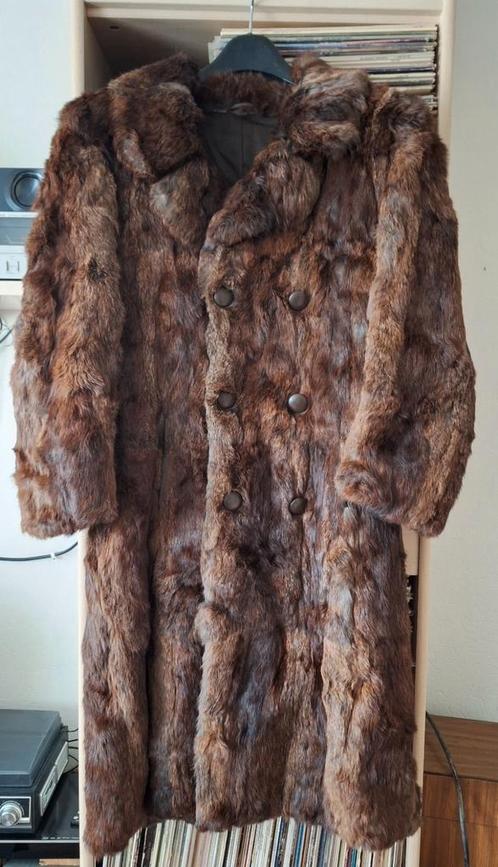 Luxe Vintage Nerts Bontjas Jaren 60 – Lang Model – Zeer Nett, Kleding | Dames, Jassen | Winter, Zo goed als nieuw, Ophalen of Verzenden