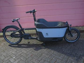 Carqon elektrische bakfiets met CX motor en beltdrive        beschikbaar voor biedingen