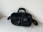 Zwarte leren aktetas CowboysBag, Ophalen of Verzenden, Zo goed als nieuw, Zwart, Handtas