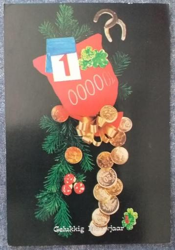 Ansichtkaart Gelukkig nieuwjaar [5392]  [VeAnAn]	 beschikbaar voor biedingen