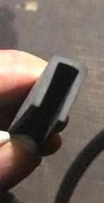 Rubber U profiel 6x14, Ophalen of Verzenden, Zo goed als nieuw