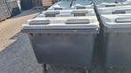 Afval container Papiercontainer Rolcontainer 500 liter, Ophalen, Kunststof, Gebruikt, Industriepark 2a 9351PA leek