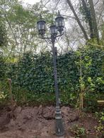Gietijzeren lantaarnpaal 3-lamps voor tuin, Waterbestendig, Gebruikt, IJzer, Ophalen