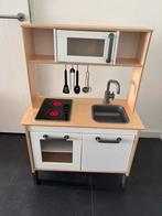 IKEA Houten Kinderkeuken, wit incl accessoires, Ophalen, Zo goed als nieuw