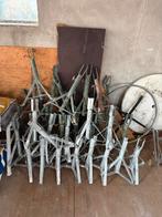 Stukadoor Steiger Poten - Stelpoten, Ophalen of Verzenden, Gebruikt, IJzer