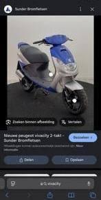 HOK SCOOTER GEZOCHT, Fietsen en Brommers, Scooters | Piaggio, Ophalen of Verzenden, Overige modellen
