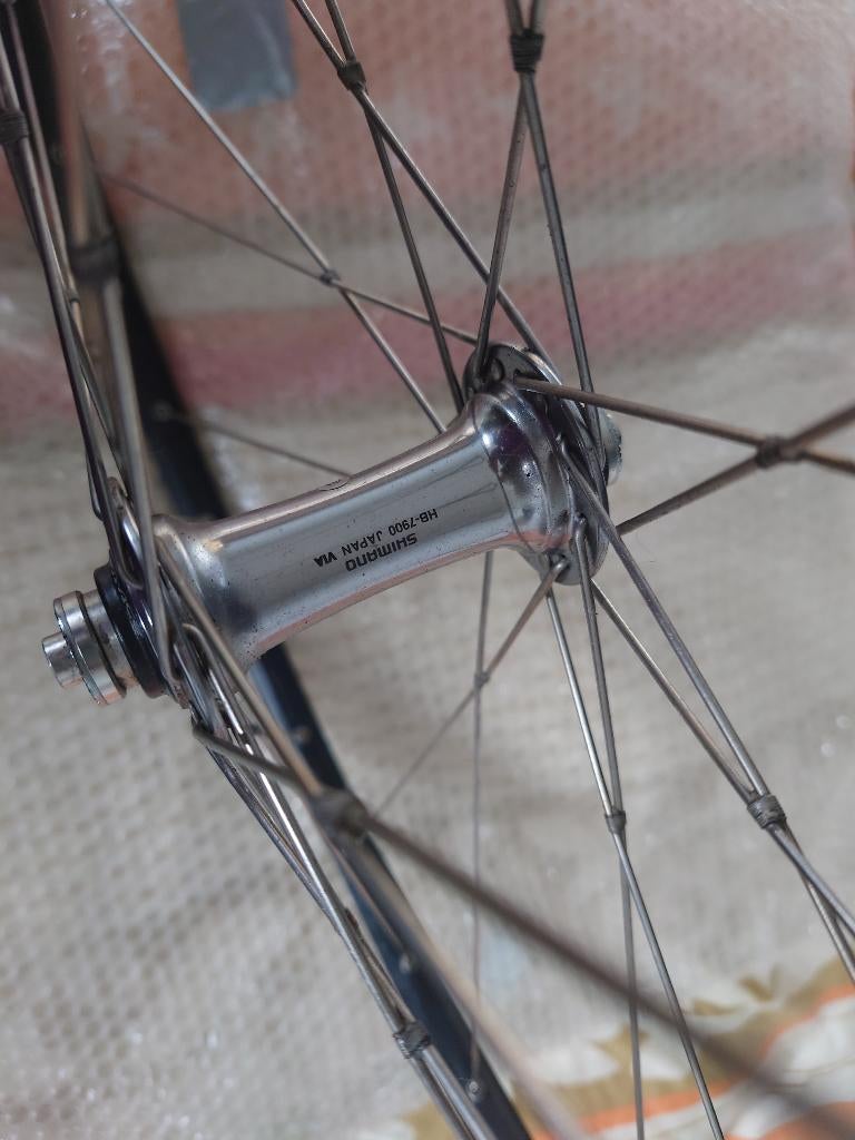 Wielen set Dura Ace naven met PRO velgen, Fietsen en Brommers, Fietsonderdelen, Ophalen of Verzenden, Zo goed als nieuw, Racefiets