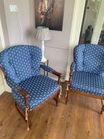 Antieke Stoelen Set Blauw-Wit, Antiek en Kunst, Antiek | Meubels | Stoelen en Banken, Ophalen