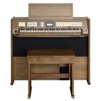 Johannes de Heer I Orgel Donker Eiken - met Bankje, Ophalen of Verzenden, Gebruikt, 2 klavieren, Orgel