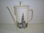 Belgische Grachtenservies - Villeroy & Boch  mooie koffiepot, Antiek en Kunst, Antiek | Servies los, Ophalen of Verzenden