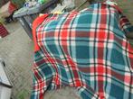 oude vintage desing wollen dekens, Huis en Inrichting, Woonaccessoires | Plaids en Woondekens, Ophalen, Gebruikt