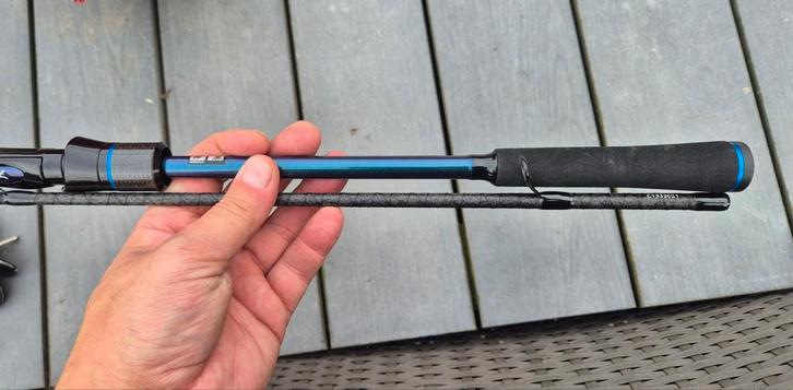 Spinhengel 2.38M - 1X Gebruikt Purple Haze, Watersport en Boten, Hengelsport | Karpervissen, Zo goed als nieuw, Werphengel, Ophalen