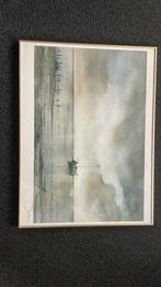 Aquarel Jan Kooistra in lijst 61x81 cm, Ophalen