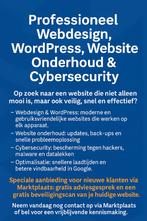 Webdesign, Wordpress, Webonderhoud en Cybersecurity, Boeken, Ophalen, Nieuw, Overige onderwerpen, Diverse auteurs