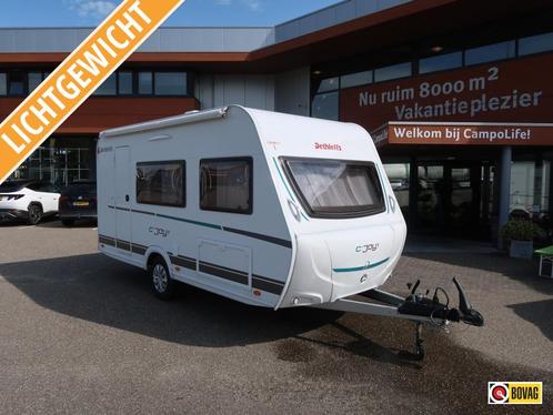 Dethleffs C'Joy 420 QSH MET ZAKLUIFEL EN FIETSDR, Caravans en Kamperen, Caravans, tot en met 3, 750 - 1000 kg, Treinzit, Dethleffs