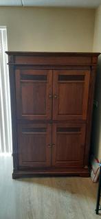 computerkast, Huis en Inrichting, Kasten | Televisiemeubels, Ophalen, 100 tot 150 cm, 100 tot 150 cm, Eikenhout