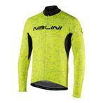 Nalini Logo Fietsshirt Lange Mouwen Heren Geel, Nieuw, Nalini, Ophalen of Verzenden, Heren