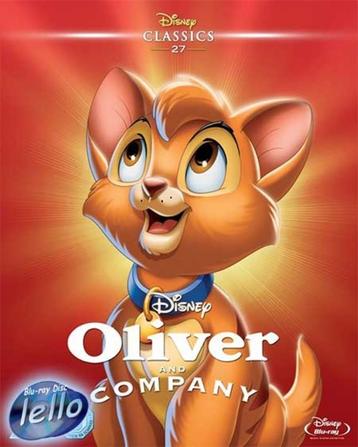 Blu-ray: Disney's Oliver & Company (Co 1988 Joey Lawrence)SC beschikbaar voor biedingen