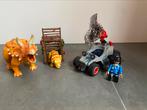 Playmobil Dinos Offroad buggy met dinovangnet - 9434, Gebruikt, Ophalen