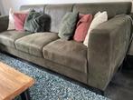 Z.G.A.N  Bankstel plus Fauteuil  Groen  Profijt, Ophalen, Ridgway, Driepersoons, 75 tot 100 cm