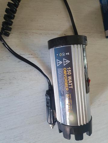 150W Omvormer / Inverter voor Auto beschikbaar voor biedingen