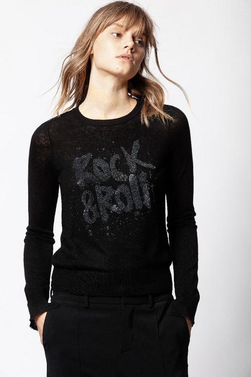 Zadig & Voltaire • Rock ‘N Roll trui - maat S, Kleding | Dames, Truien en Vesten, Zo goed als nieuw, Ophalen of Verzenden