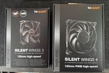 Be Quiet! Silent Wings 3 (1x) + Silent Wings 4 (2x) beschikbaar voor biedingen