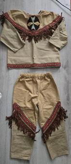 Mooie Indiaan of indiaanse outfit + accessoires mt 128, Kinderen en Baby's, Carnavalskleding en Verkleedspullen, Ophalen of Verzenden
