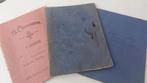 Set van 3 oude Franse schoolschriften 1907/1946, Antiek en Kunst, Ophalen of Verzenden