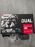 ASUS DUAL-RX580-O8G Grafische Kaart, Computers en Software, Videokaarten, Ophalen of Verzenden, Zo goed als nieuw, GDDR5, PCI