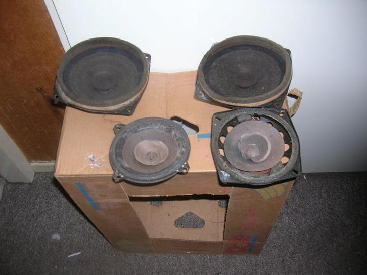 z. g. o. h.  Opel  Astra  Luidspeakers  set  bouwjaar  1998, Auto-onderdelen, Carrosserie en Plaatwerk, Deur, Opel, Voor, Gebruikt