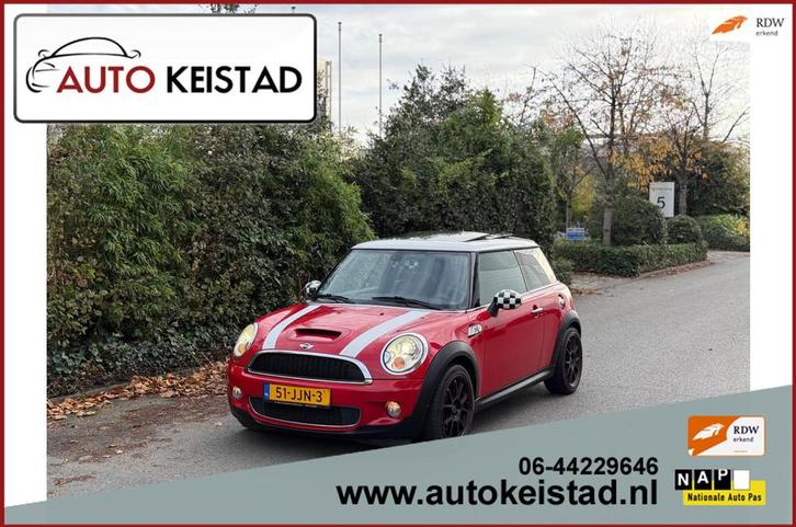 Mini Mini 1.6 Cooper S 174PK AUTOMAAT LEDER/XENON/CLIMA! SUP, Auto's, Mini, Bedrijf, Te koop, Cooper S, ABS, Airbags, Airconditioning