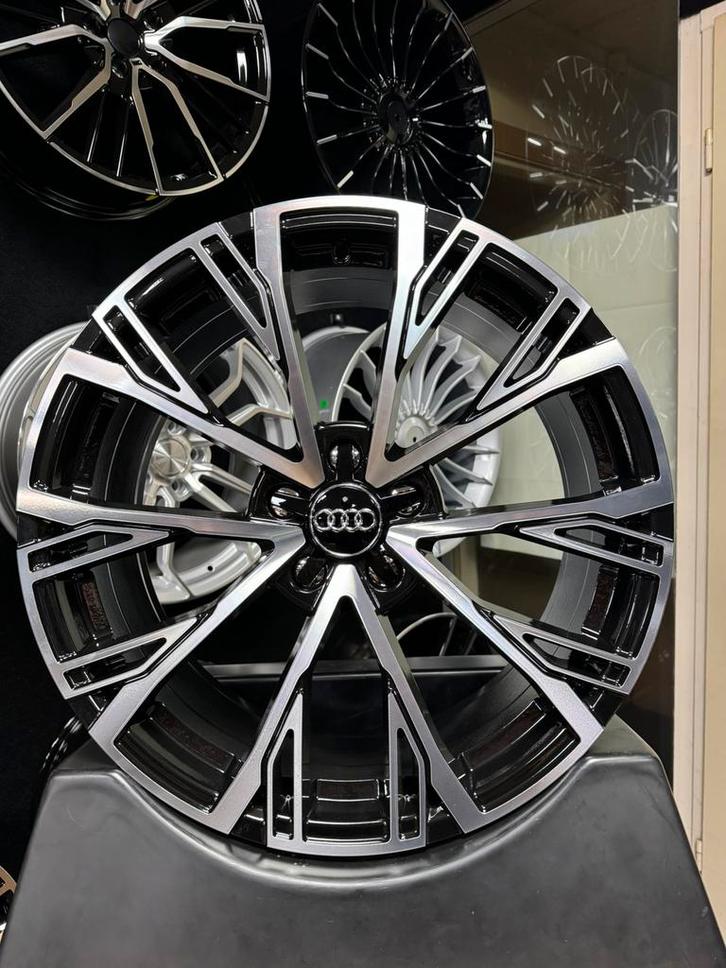 19 inch velgen voor Audi S LINE look 5x112 A4 A5 A6 Q3 Q5, Auto-onderdelen, Banden en Velgen, Velg(en), 19 inch, Personenwagen