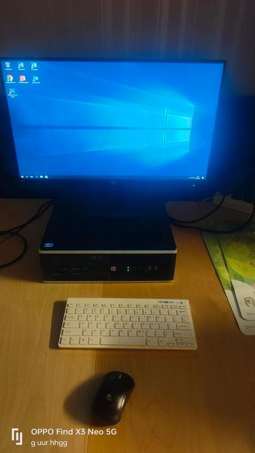 Hp compaq pro 6300 sff core i5, Computers en Software, Desktop Pc's, Gebruikt, 3 tot 4 Ghz, HDD, 8 GB, Met videokaart, Met monitor