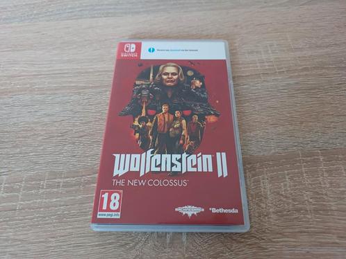 Wolfenstein 2, Spelcomputers en Games, Games | Nintendo Switch, Gebruikt, 1 speler, Vanaf 18 jaar, Ophalen of Verzenden
