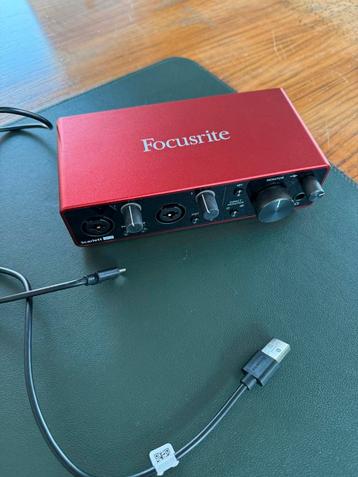 Focusrite Scarlett 2i2 3rd Gen Audio Interface USB-C beschikbaar voor biedingen