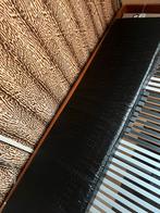 2 Zwarte Loungebank Kussens - 180x45cm, Huis en Inrichting, Overige materialen, Zwart, Overige maten, Nieuw