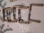 Messing deurklinken, Doe-het-zelf en Verbouw, Hang- en Sluitwerk, Ophalen of Verzenden, Zo goed als nieuw, Koper of Messing, Klink of Kruk