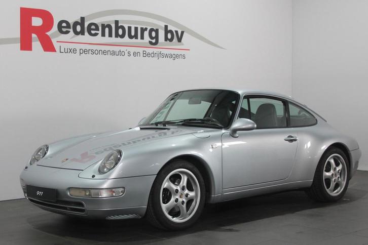 Porsche 911 993 / 3.6 Coupé / Lucht gekoeld - Aut / Leder B, Auto's, Oldtimers, Bedrijf, Te koop, ABS, Airconditioning, Boordcomputer
